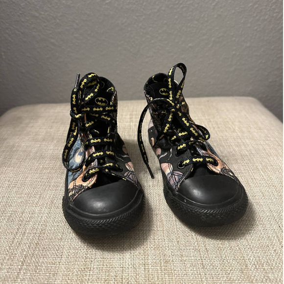Converse Infant Boys Chuck Taylor All-Star Batman Sneakers Size US 8 - Picture 6 of 13